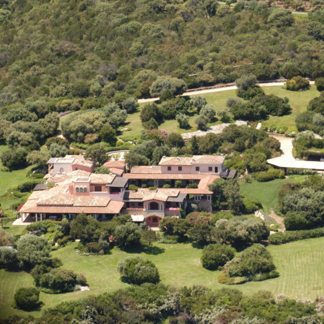 Berlusconijeva vila Certosa na Sardiniji