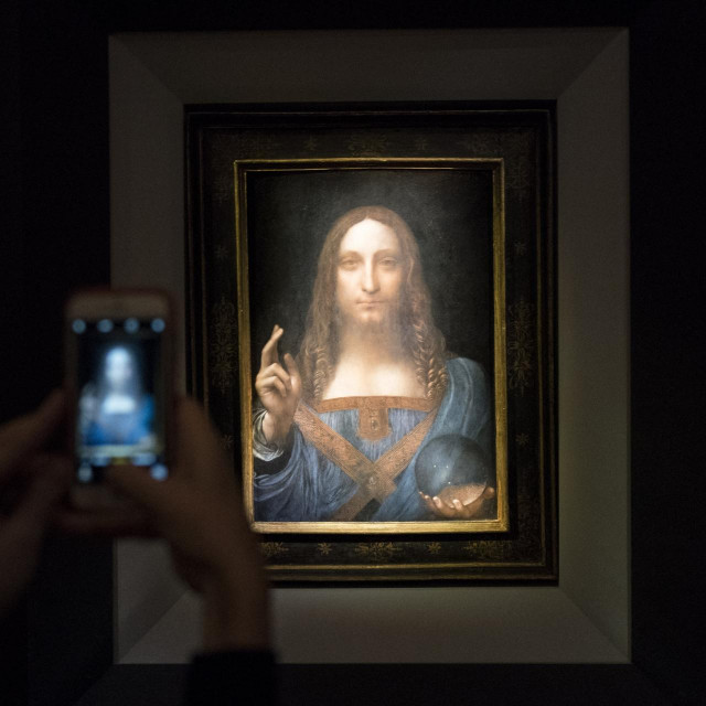 Salvator Mundi koji je prodala aukcijska kuća Christie‘s 
