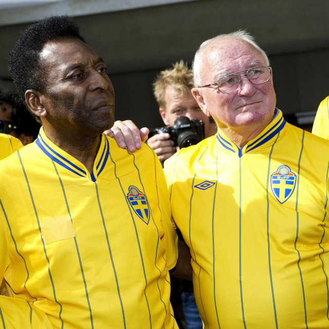 Legende koje su nas napustile: Kurt Hamrin u društvu Peléa