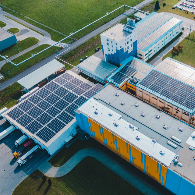 Solarna elektrana na tvornicama Podravke u industrijskoj zoni ‘Danica‘