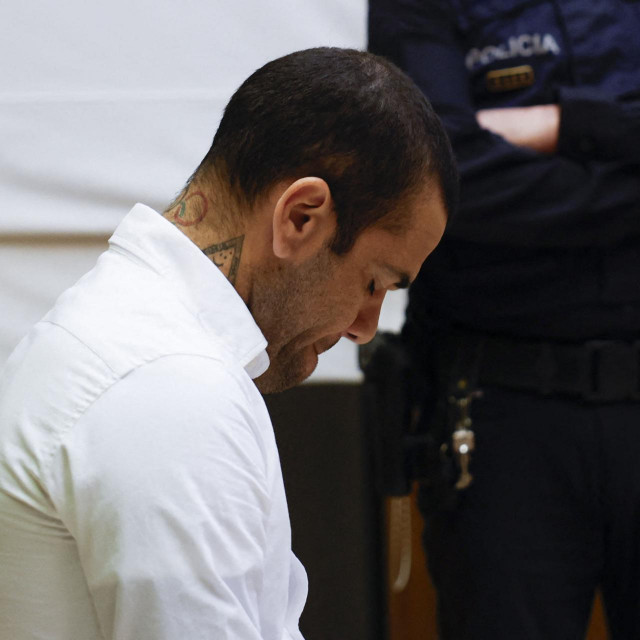 Dani Alves na sudu u Barceloni