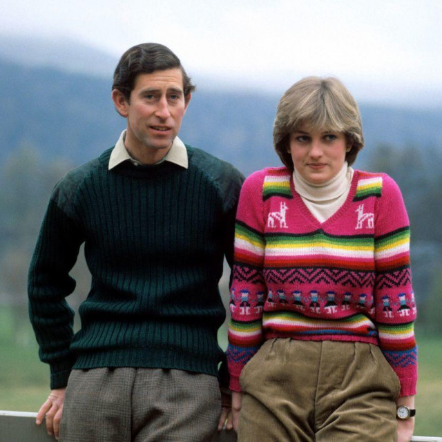 S Charlesom u Škotskoj 1981. godine