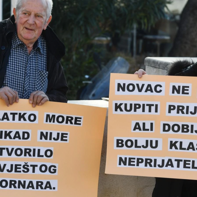 Prosvjed mještana otoka Kaprija