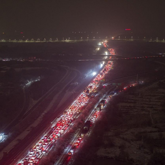 Prometni čep u Wuhanu