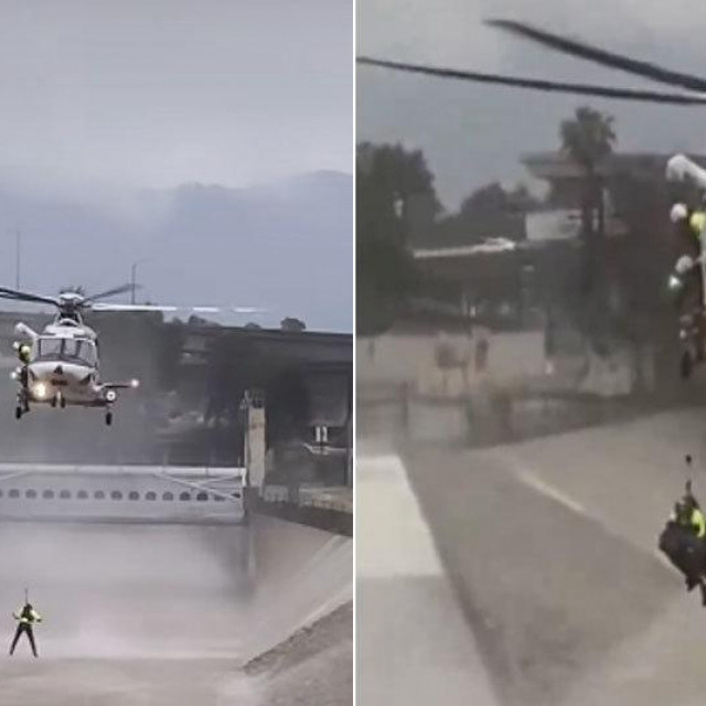 Spašavanje čovjeka iz rijeke