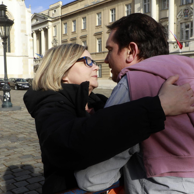 Sandra Benčić i suprug Miroslav Petrović