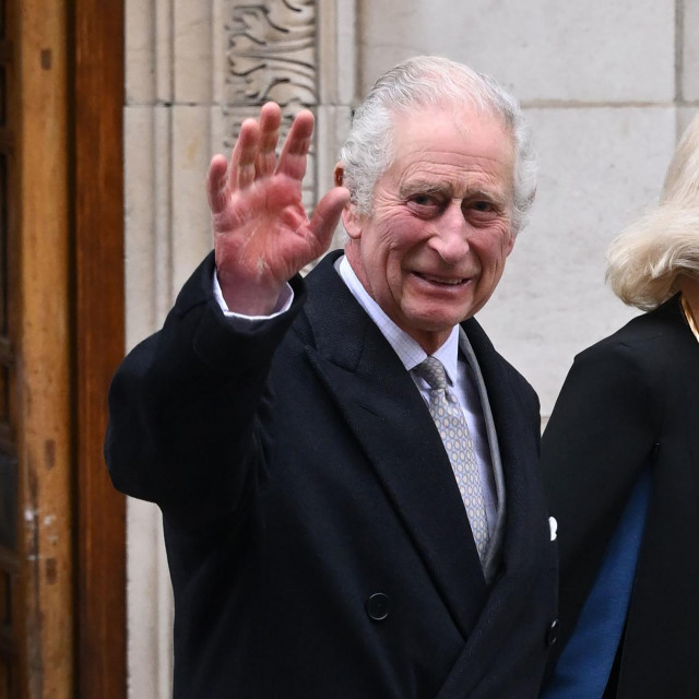 Mandatory Credit: Photo by James Veysey/Shutterstock (14322868z)
King Charles III and Queen Camilla leave The London Clinic following King Charles III‘s successful treatment to an enlarged prostate.
King Charles III treated at The London Clinic, UK - 29 Jan 2024