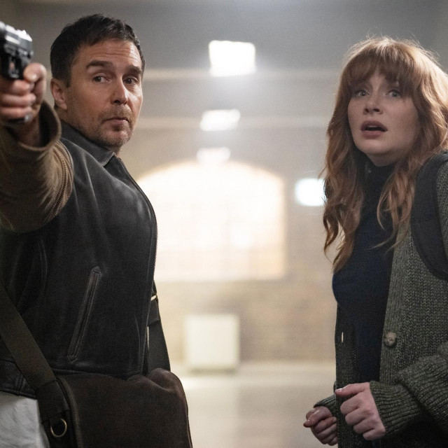 Sam Rockwell i Bryce Dallas Howard, Universal Pictures/ Apple TV+ film Argylle