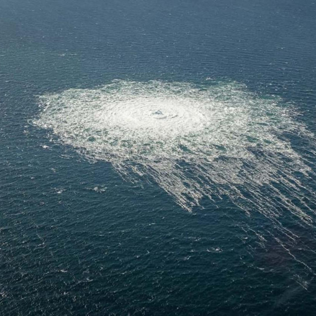 Curenje plina iz Sjevernog toka 2