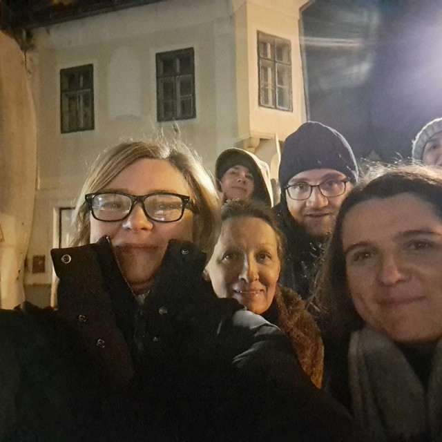 Članovi Možemo! proveli su noć na Markovom trgu