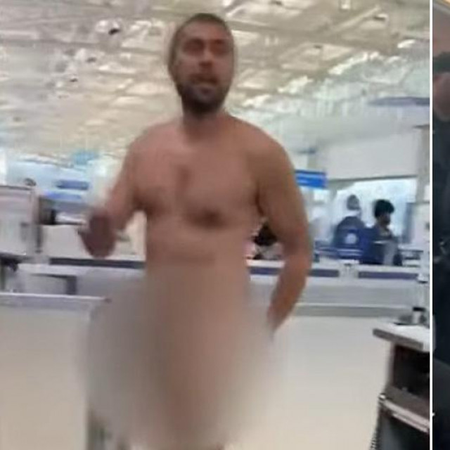Goli muškarac ušetao u zračnu luku na Floridi