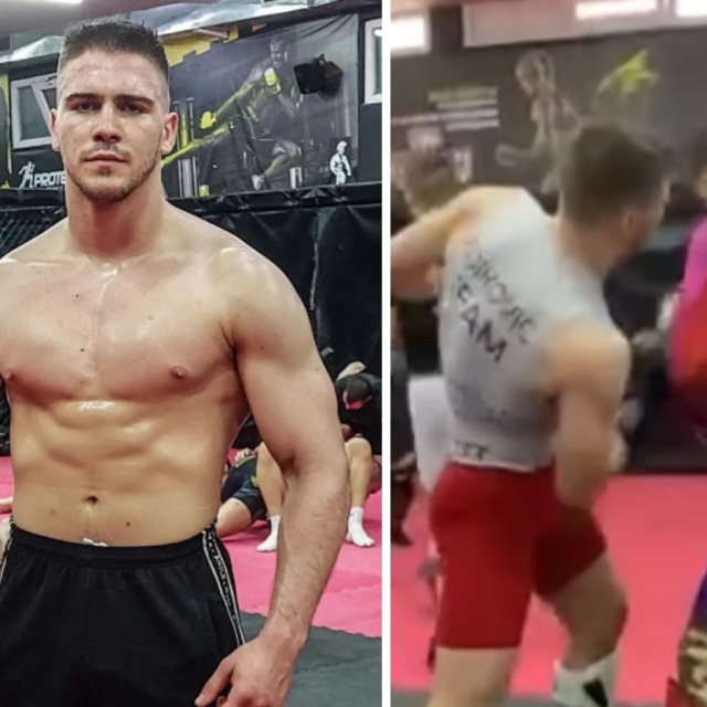 Marko Bojković (lijevo) | Bojković vs. Janičić na sparingu (desno)