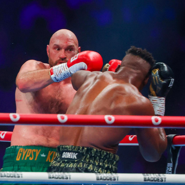 Tyson Fury i Francis Ngannou