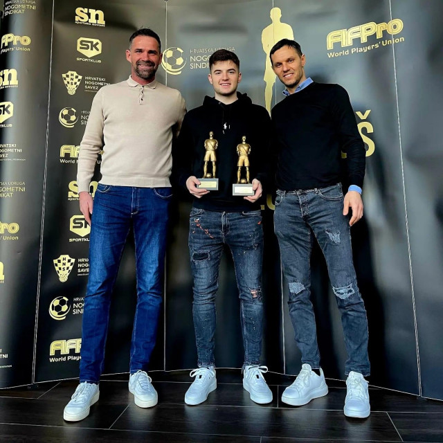 Ivica Landeka, Martin Baturina i Mario Jurić