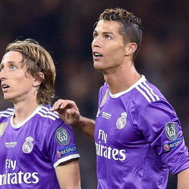 Luka Modrić i Cristiano Ronaldo