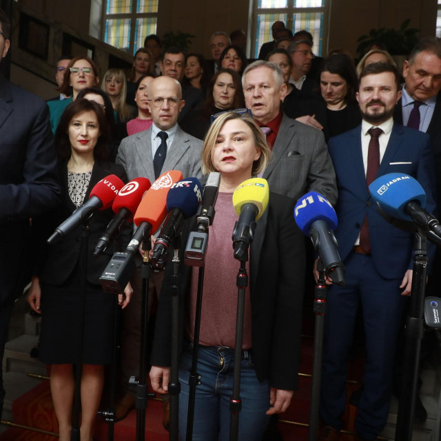 Zajednička izjava oporbe nakon izglasavanja Ivana Turudića za glavnog državnog odvjetnika