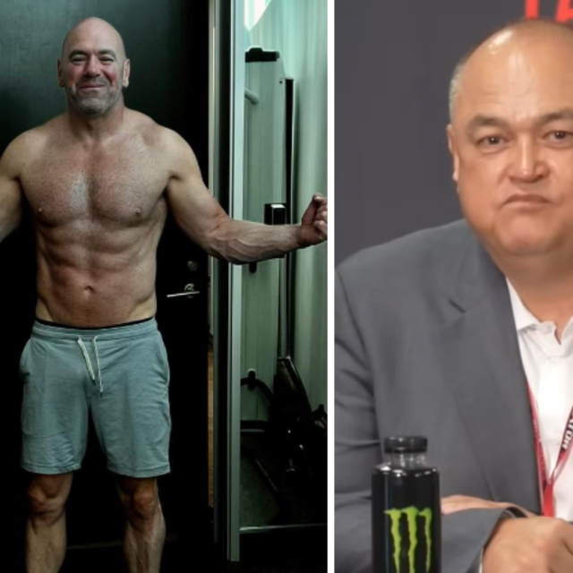 Dana White (lijevo) i Scott Coker (desno)