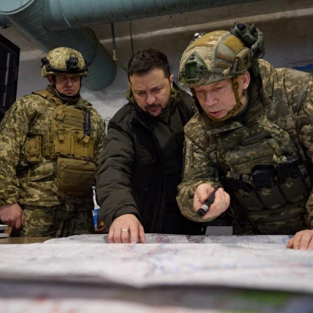 Volodimir Zelenski i Oleksandr Sirski