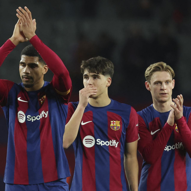 Ronald Araujo, Pau Cubarsi, Frenkie de Jong