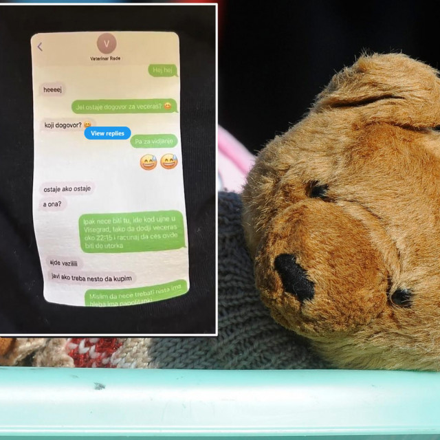 Ilustracija plišanog mede i prepiska mladog slavljenika s ‘Veterinarom Radom‘