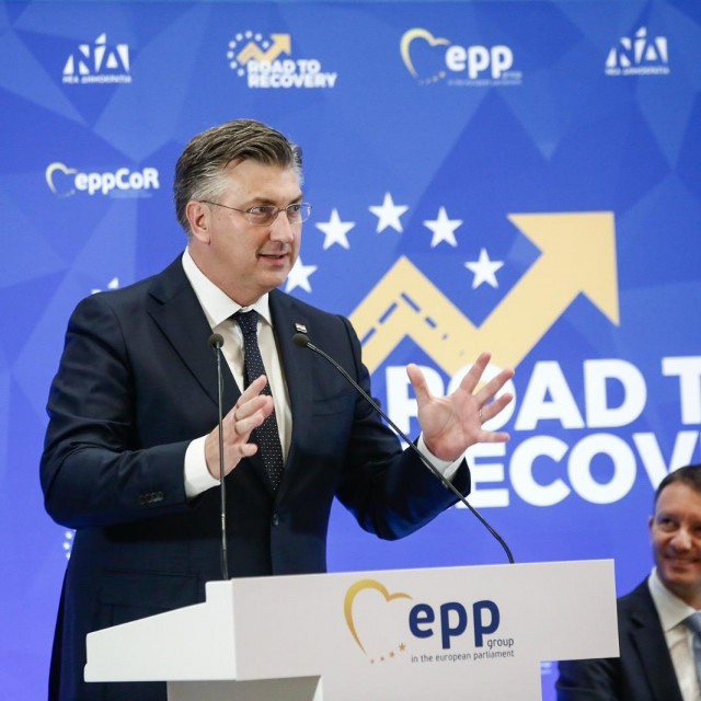 Andrej Plenković u Ateni