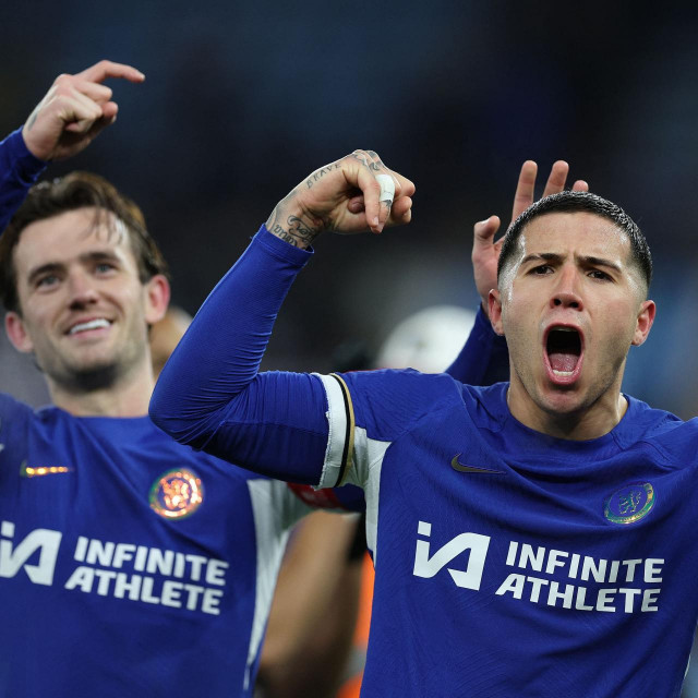 Ben Chilwell i Enzo Fernandez (desno)