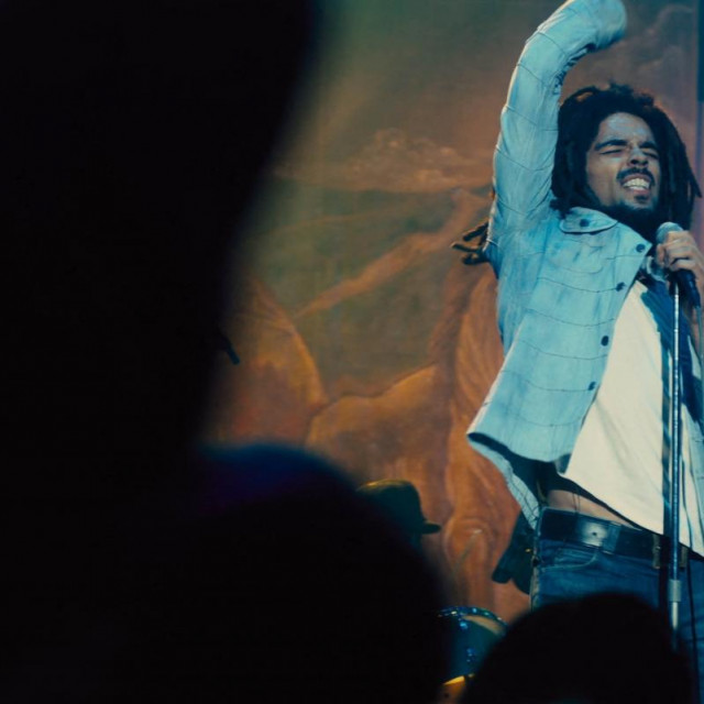 BOB MARLEY, ONE LOVE
2024
de Reinaldo Marcus Green
Kingsley Ben-Adir.
COLLECTION CHRISTOPHEL © Paramount Pictures - Plan B Entertainment - Tuff Gong Pictures
biopic; biographie; biography,Image: 846552370, License: Rights-managed, Restrictions: Restricted to editorial use related to the film or the individuals involved (producers, directors, authors, actors, etc.)
The rights of publicity of any person depicted in the photos are not granted
Mandatory credit of the film company and photographer, Model Release: no, Credit line: Paramount Pictures - Plan B Ente/AFP/Profimedia