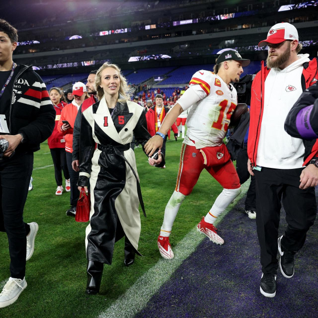 Patrick Mahomes i Brittany