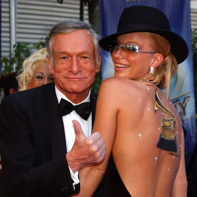 Hugh Hefner i Zoe Gregory