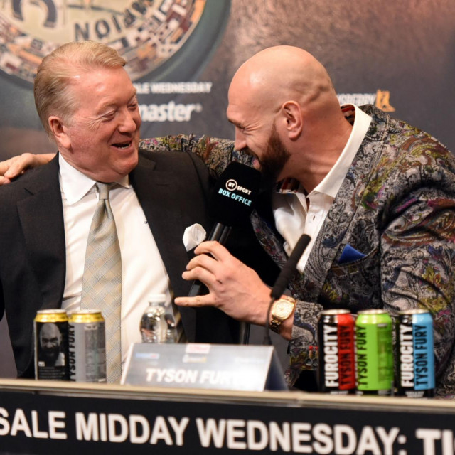Frank Warren i Tyson Fury