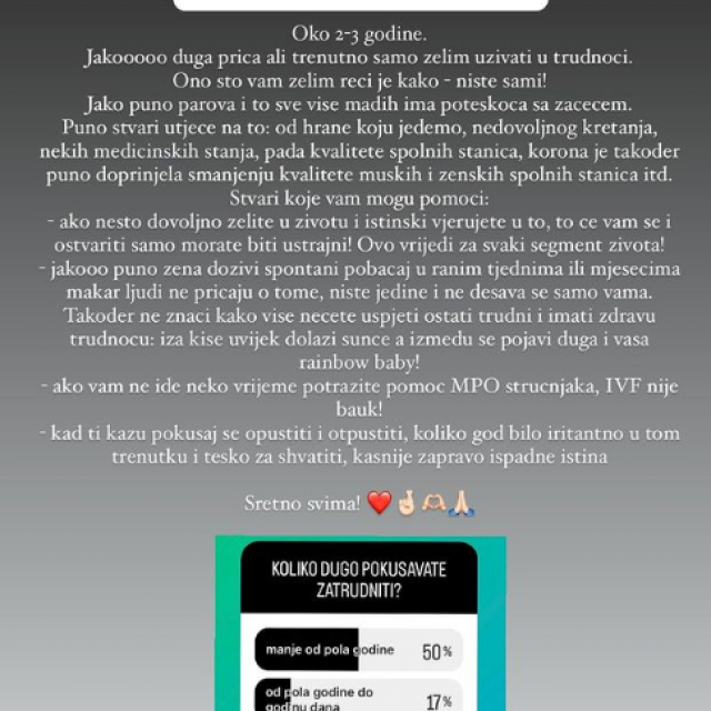 Sonja Kovač o trudnoći