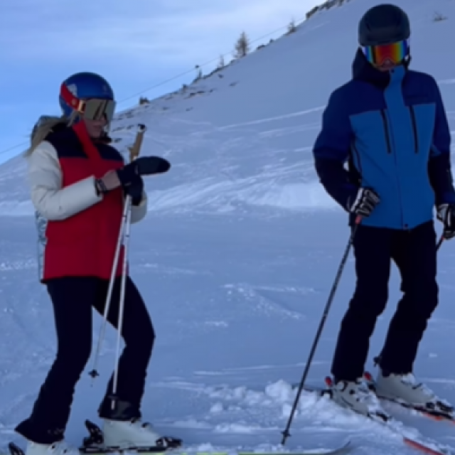 Lindsey Vonn i Roger Federer