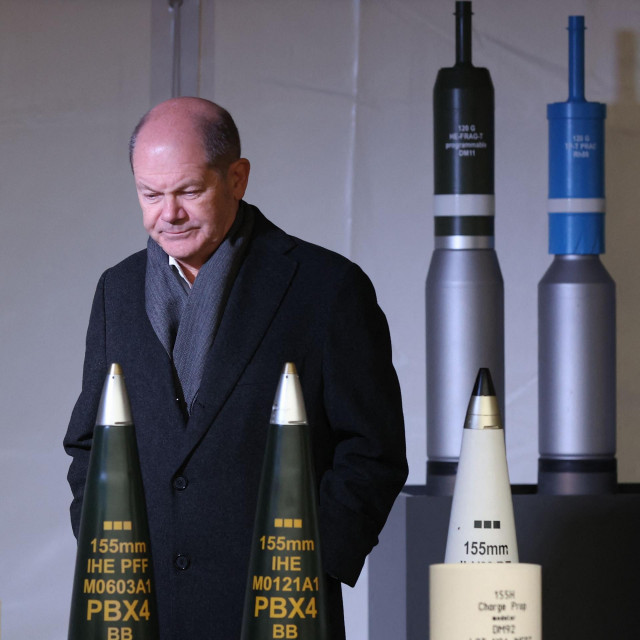 Olaf Scholz u budućoj Rheinmetallovoj tvornici oružja