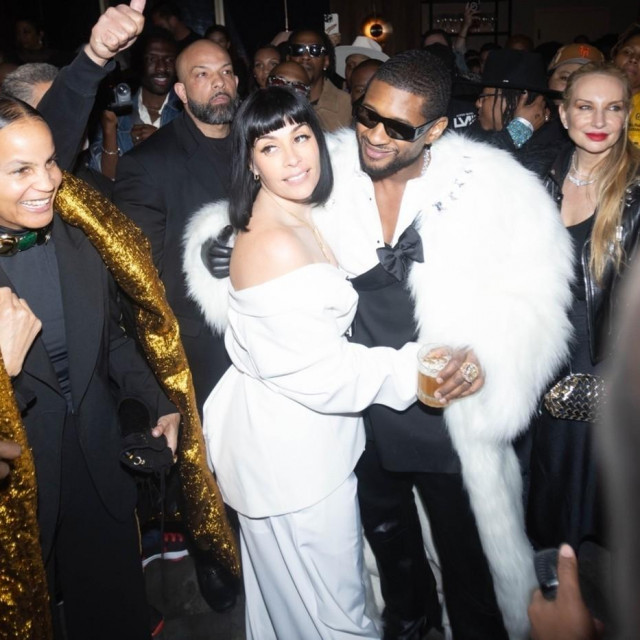 Usher i Jennifer Goicoechea