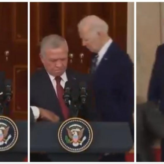 Joe Biden i kralj Abdullah II. 