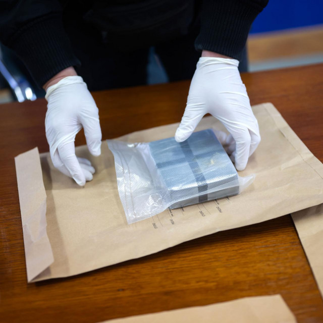 Zaplijena droge (ilustracija)