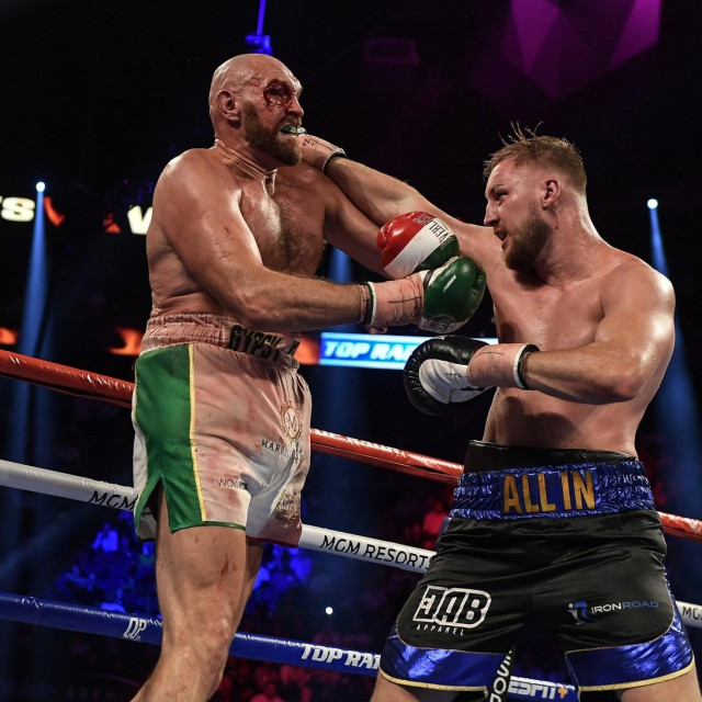 Tyson Fury i Otto Wallin
