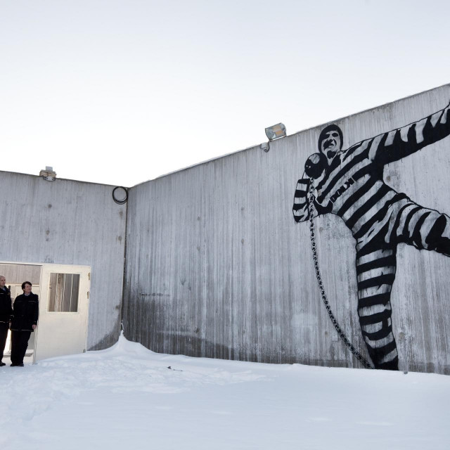 Mural norveškog street artista Dolka