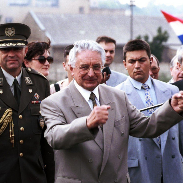 Franjo Tuđman u Kninu
