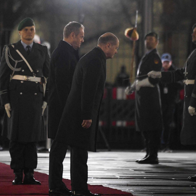 Olaf Scholz i Donald Tusk