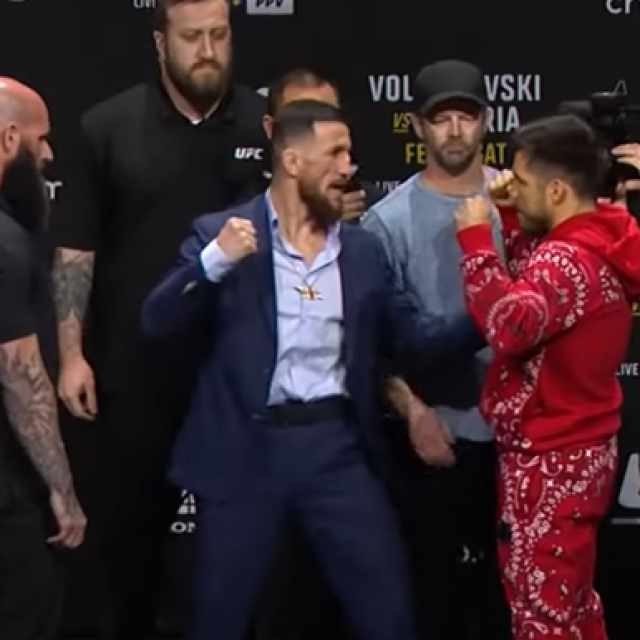 Merab Dvalishvili (lijevo) i Henry Ceudo (desno)