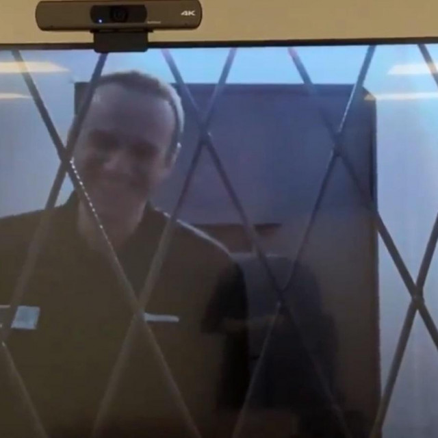 Na posljednjim video snimkama Navaljni je dobro raspoložen