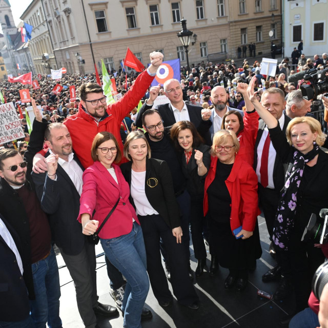 Davor Nadji, Peđa Grbin, Marijana Puljak, Sandra Benčić, Tomislav Tomašević, Ivica Puljak, Dalija Orešković, Anka Mrak Taritaš, Katarina Peović, Natalija Martinčević, Krešo Beljak