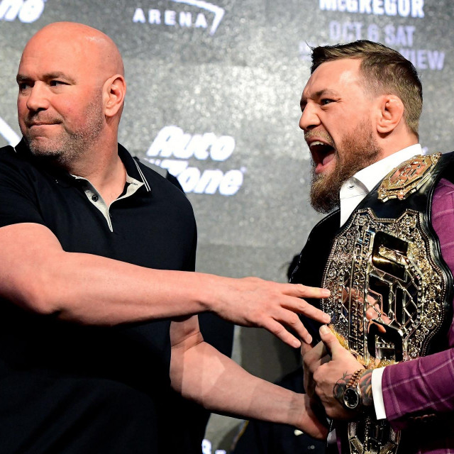 Conor McGregor i Dana White
