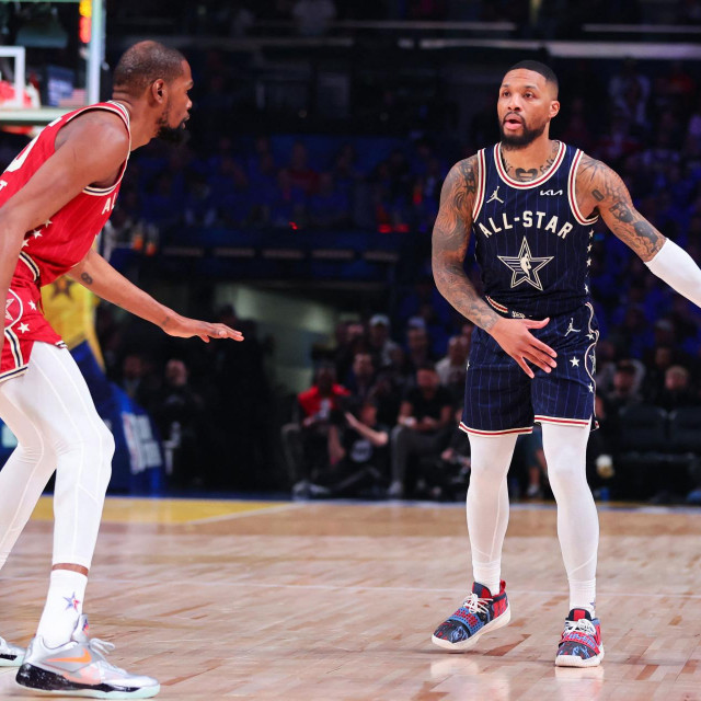 Damian Lillard i Kevin Durant