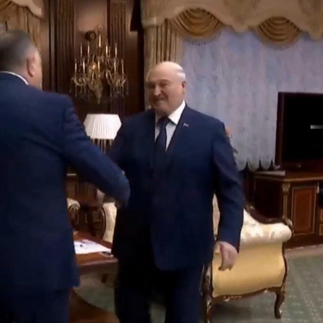 Milorad Dodik i Aleksandar Lukašenko