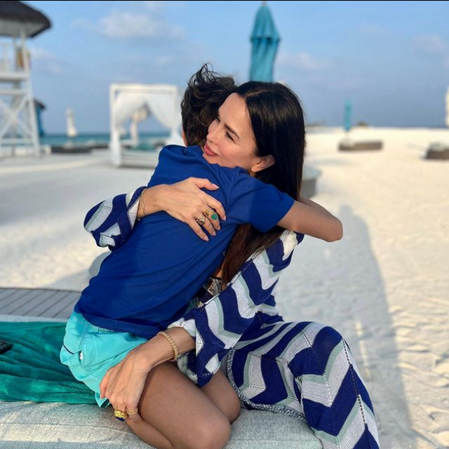 Severina i Aleksandar na Maldivima