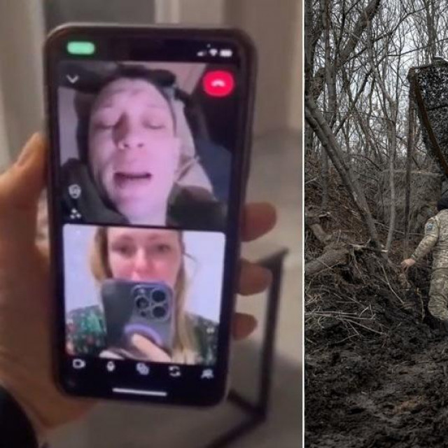 Snimka zaslona obitela razgovora sestre s vojnikom Žitnikom