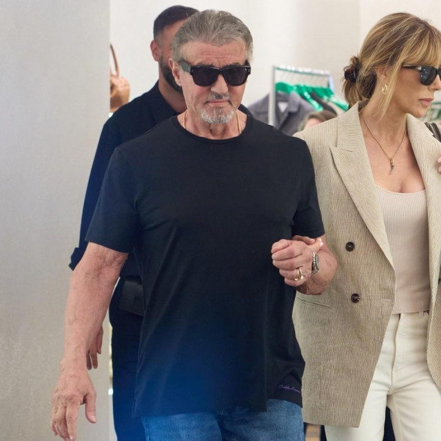 Sylvester Stallone i Jennifer