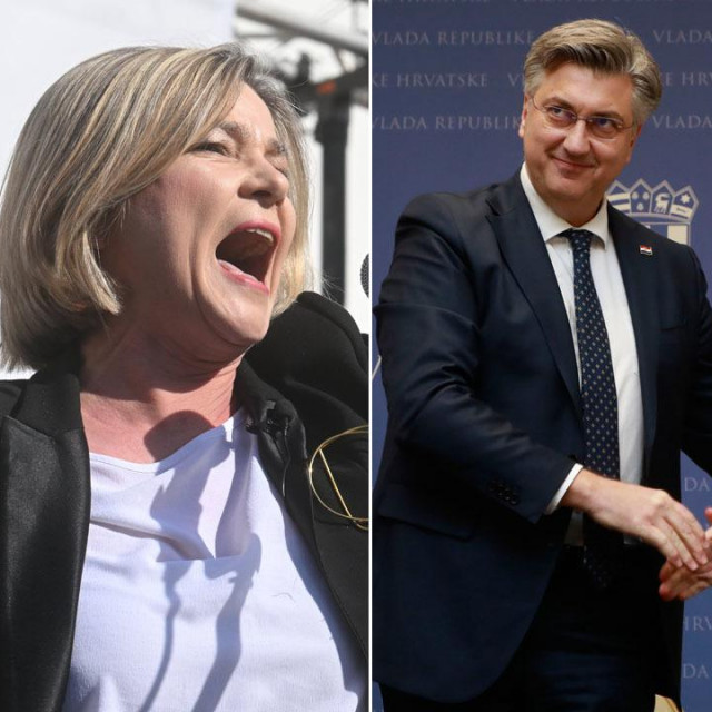 Sandra Benčić, Andrej Plenković i Tomislav Tomašević